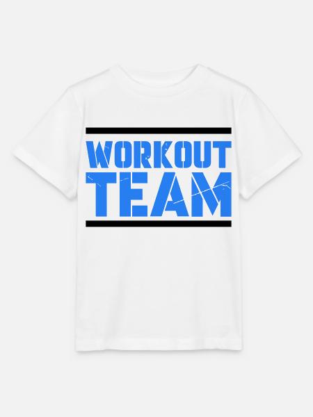 workout team - Stanley/Stella Kinder T-Shirt MINI CREATOR  - Weiß