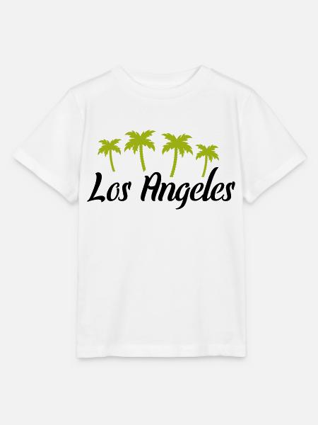 los angeles - Stanley/Stella Kinder T-Shirt MINI CREATOR - Weiß