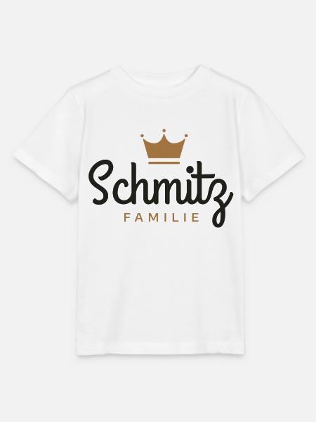 Schmitz-Familie - Stanley/Stella Kinder T-Shirt MINI CREATOR - Weiß