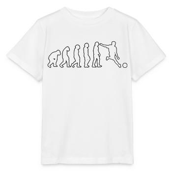Fußballmannschaft Fußballdesign Fußballspieler - Stanley/Stella Kinder T-Shirt MINI CREATOR  - Weiß - Vorne - Maike (125cm)