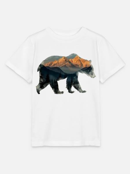 Berg der Bären - Stanley/Stella Kinder T-Shirt MINI CREATOR  - Weiß