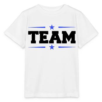 équipe - T-shirt bio MINI CREATOR Stanley/Stella Enfant - blanc - Devant - Maike (125cm)