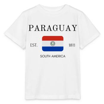 Paraguay - Südamerika - Asuncion - Souvenir - Stanley/Stella Kinder T-Shirt MINI CREATOR  - Weiß - Vorne - Maike (125cm)