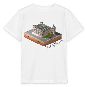 Big Ben - T-shirt bio MINI CREATOR Stanley/Stella Enfant - blanc - Devant - Maike (125cm)