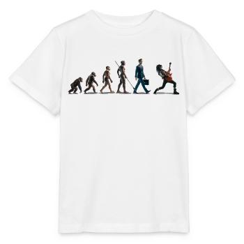 Evolution Guitar Player 06 2024 2 - Stanley/Stella MINI CREATOR Kids’ T-Shirt - white - Front - Maike (125cm)