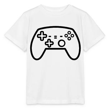Video game controller - Stanley/Stella MINI CREATOR Kids’ T-Shirt - white - Front - Maike (125cm)