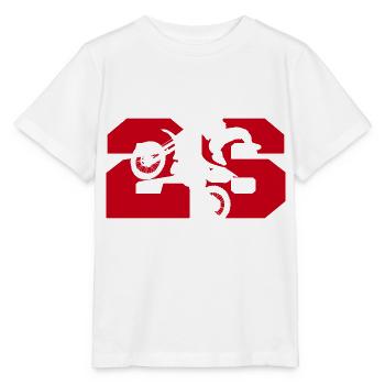 Moto 26 Biker - Stanley/Stella Kinder T-Shirt MINI CREATOR  - Weiß - Vorne - Maike (125cm)