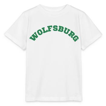 Wolfsburg - Stanley/Stella Kinder T-Shirt MINI CREATOR  - Weiß - Vorne - Maike (125cm)