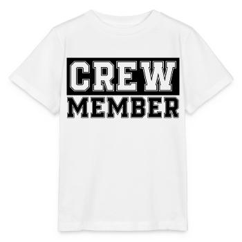 membre d’équipage - T-shirt bio MINI CREATOR Stanley/Stella Enfant - blanc - Devant - Maike (125cm)