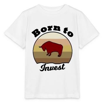 Le millionnaire boursier - T-shirt bio MINI CREATOR Stanley/Stella Enfant - blanc - Devant - Maike (125cm)