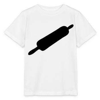 Bäcker Nudelholz - Stanley/Stella Kinder T-Shirt MINI CREATOR  - Weiß - Vorne - Maike (125cm)