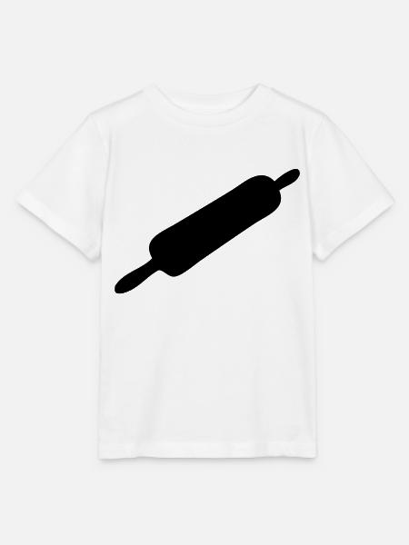 Bäcker Nudelholz - Stanley/Stella Kinder T-Shirt MINI CREATOR - Weiß