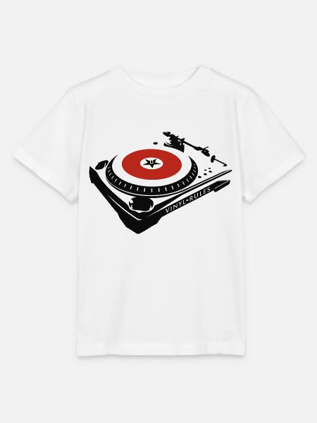 VINYL RULES - Stanley/Stella Kinder T-Shirt MINI CREATOR  - Weiß