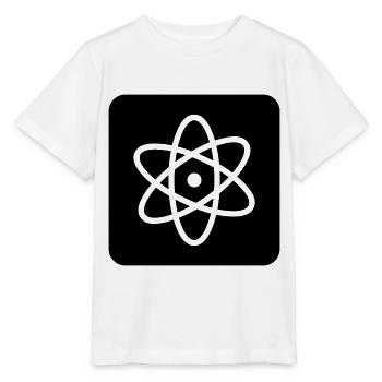 Attention: la physique atomique - T-shirt bio MINI CREATOR Stanley/Stella Enfant - blanc - Devant - Maike (125cm)