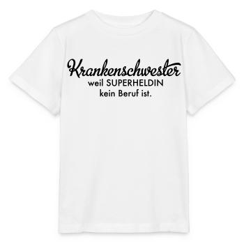 Krankenschwester - Stanley/Stella Kinder T-Shirt MINI CREATOR  - Weiß - Vorne - Maike (125cm)