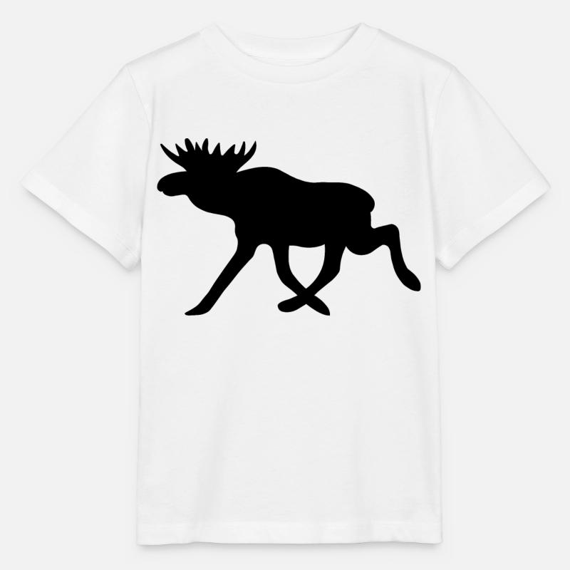 Elch - Klassiker - Stanley/Stella Kinder T-Shirt MINI CREATOR  - Weiß