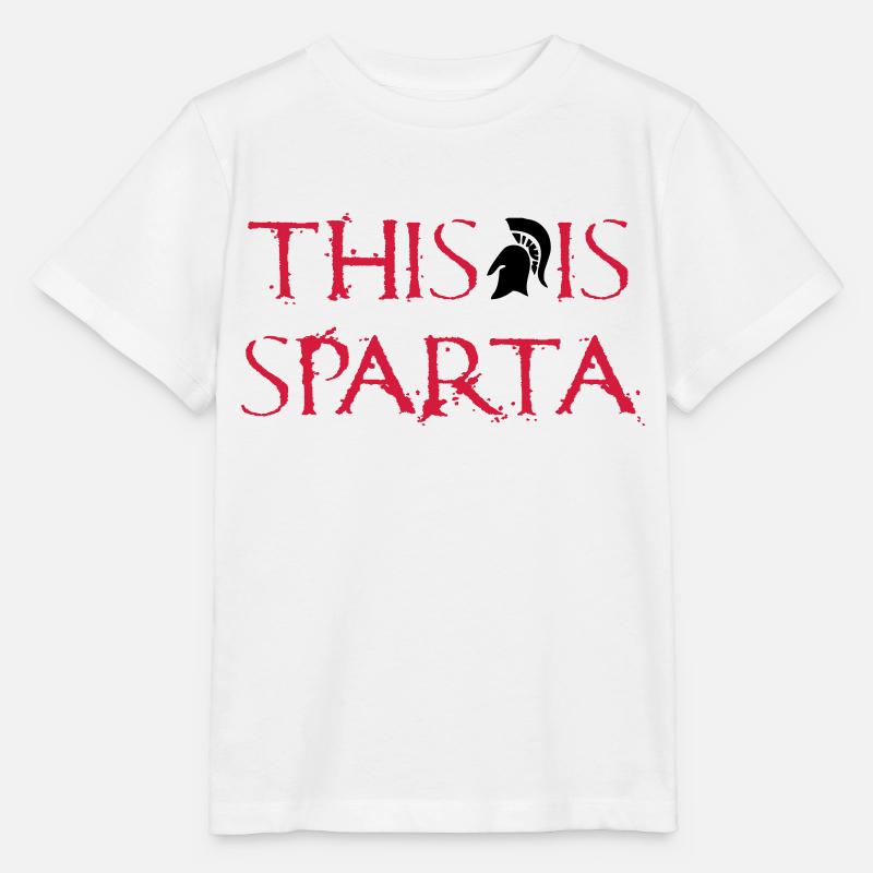 This is Sparta - T-shirt bio MINI CREATOR Stanley/Stella Enfant - blanc