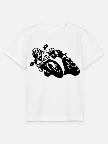 1000RR - Stanley/Stella Kinder T-Shirt MINI CREATOR  - Weiß