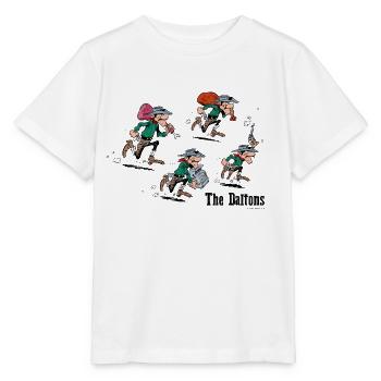 Lucky Luke Dalton Brüder The Daltons - Stanley/Stella Kinder T-Shirt MINI CREATOR  - Weiß - Vorne - Maike (125cm)