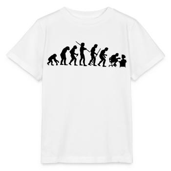 Evolution - T-shirt bio MINI CREATOR Stanley/Stella Enfant - blanc - Devant - Maike (125cm)