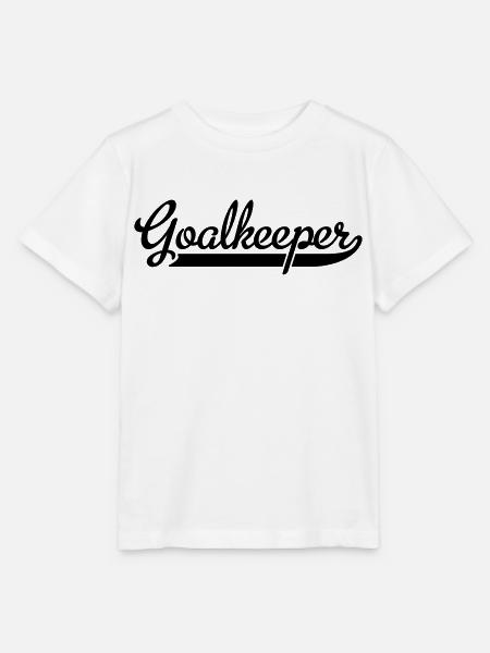 Goalkeeper - Stanley/Stella Kinder T-Shirt MINI CREATOR  - Weiß