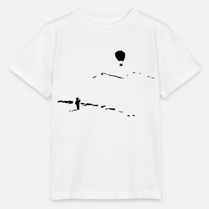 montgolfiere - T-shirt bio MINI CREATOR Stanley/Stella Enfant - blanc