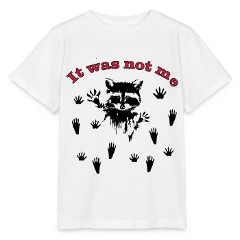 Raton laveur / raton laveur - T-shirt bio MINI CREATOR Stanley/Stella Enfant - blanc - Devant - Maike (125cm)
