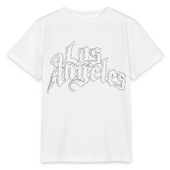 Los Angeles - Stanley/Stella Kinder T-Shirt MINI CREATOR  - Weiß - Vorne - Maike (125cm)