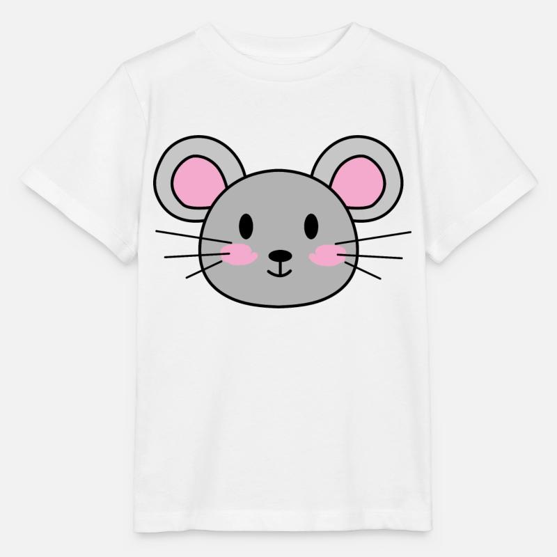 Maus - Stanley/Stella Kinder T-Shirt MINI CREATOR  - Weiß