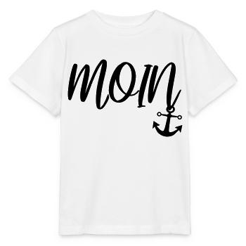 Moin from the port city - Stanley/Stella MINI CREATOR Kids’ T-Shirt - white - Front - Maike (125cm)