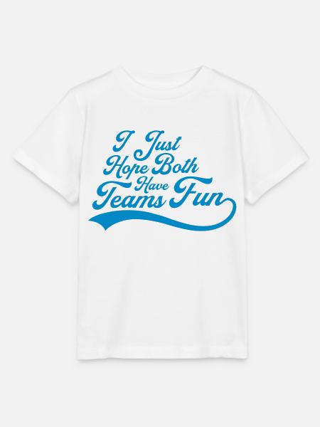 Both Teams Have Fun - Stanley/Stella Kinder T-Shirt MINI CREATOR  - Weiß