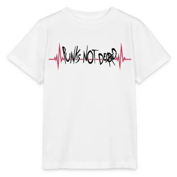 punks not dead Zitat - Stanley/Stella Kinder T-Shirt MINI CREATOR  - Weiß - Vorne - Maike (125cm)