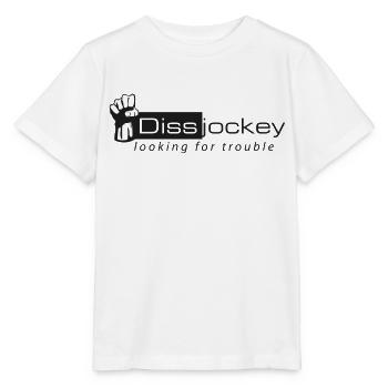 Dissjockey À la recherche d’ennuis - T-shirt bio MINI CREATOR Stanley/Stella Enfant - blanc - Devant - Maike (125cm)