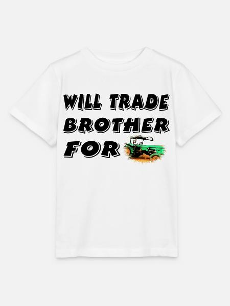 Traktor - Stanley/Stella Kinder T-Shirt MINI CREATOR - Weiß