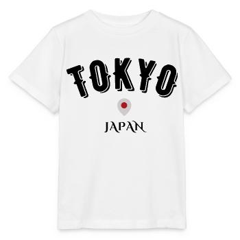 Tokio Japan - Stanley/Stella Kinder T-Shirt MINI CREATOR  - Weiß - Vorne - Maike (125cm)