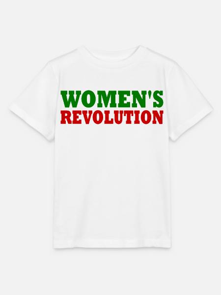 Womens revolution - Stanley/Stella Kinder T-Shirt MINI CREATOR - Weiß