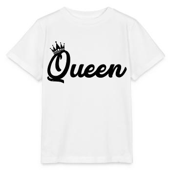 Queen - Stanley/Stella MINI CREATOR Kids’ T-Shirt - white - Front - Maike (125cm)