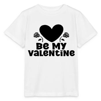 Be my Valentine - Stanley/Stella Kinder T-Shirt MINI CREATOR  - Weiß - Vorne - Maike (125cm)