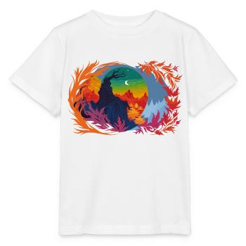 Fallen night - Stanley/Stella MINI CREATOR Kids’ T-Shirt - white - Front - Maike (125cm)