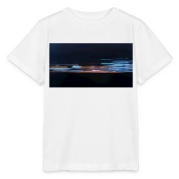 At night on the highway in Berlin - Stanley/Stella MINI CREATOR Kids’ T-Shirt - white - Front - Maike (125cm)