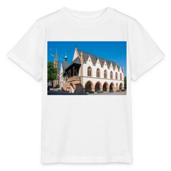 The Imperial Palace of Goslar (Kaiserpfalz) Goslar - Stanley/Stella MINI CREATOR Kids’ T-Shirt - white - Front - Maike (125cm)