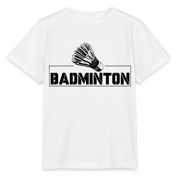 badminton - Stanley/Stella Kinder T-Shirt MINI CREATOR  - Weiß - Vorne - Maike (125cm)