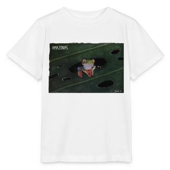 Amazonas - Stanley/Stella Kinder T-Shirt MINI CREATOR  - Weiß - Vorne - Maike (125cm)