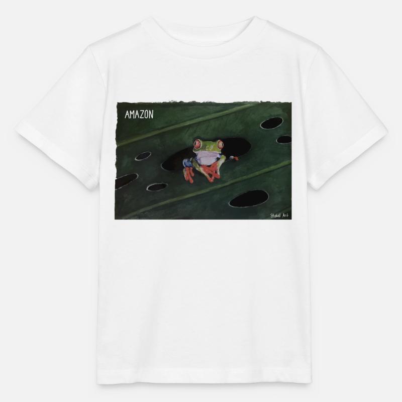 Amazon - Stanley/Stella MINI CREATOR Kids’ T-Shirt - white