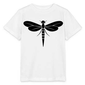 Libelle - Stanley/Stella Kinder T-Shirt MINI CREATOR  - Weiß - Vorne - Maike (125cm)