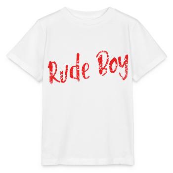 Idée cadeau coquine garçon coquin - T-shirt bio MINI CREATOR Stanley/Stella Enfant - blanc - Devant - Maike (125cm)
