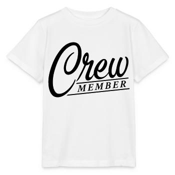 Membre d’équipage - T-shirt bio MINI CREATOR Stanley/Stella Enfant - blanc - Devant - Maike (125cm)