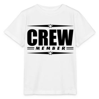 Membre d’équipage - T-shirt bio MINI CREATOR Stanley/Stella Enfant - blanc - Devant - Maike (125cm)
