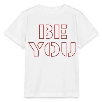 Be you - Stanley/Stella Kinder T-Shirt MINI CREATOR  - Weiß - Vorne - Maike (125cm)