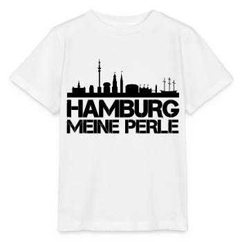 Ville de Hambourg - T-shirt bio MINI CREATOR Stanley/Stella Enfant - blanc - Devant - Maike (125cm)
